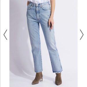 AGOLDE Pinch Waist High Rise Kick